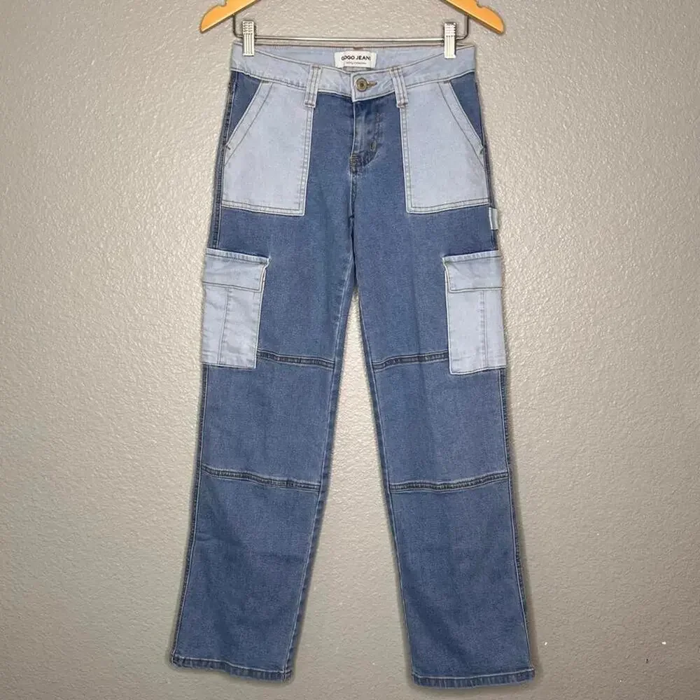Vintage inspired gogo jeans bluelight blue